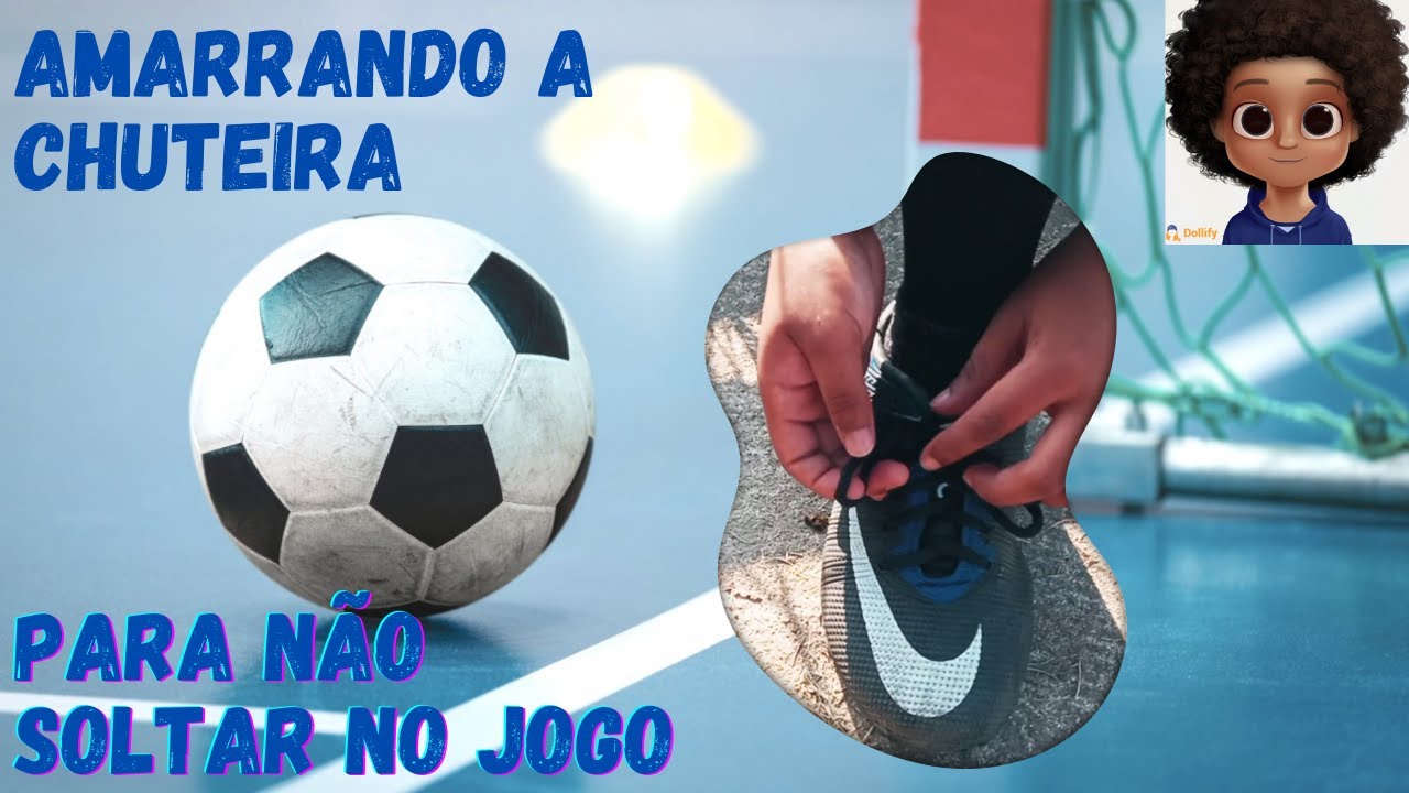 COMO AMARRAR O CADARÇO DE FORMA QUE NÃO DESAMARRE DURANTE A PARTIDA. -  YouTube