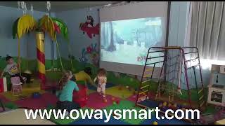 oway interactive wall games interactive projection wall recreation for kindergartner and playroom Wealth