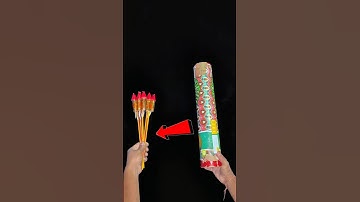 Diwali Rocket 🚀 with Use Sky Shot Making #mrpagalpan #shorts #diwali #patakha #fireworks