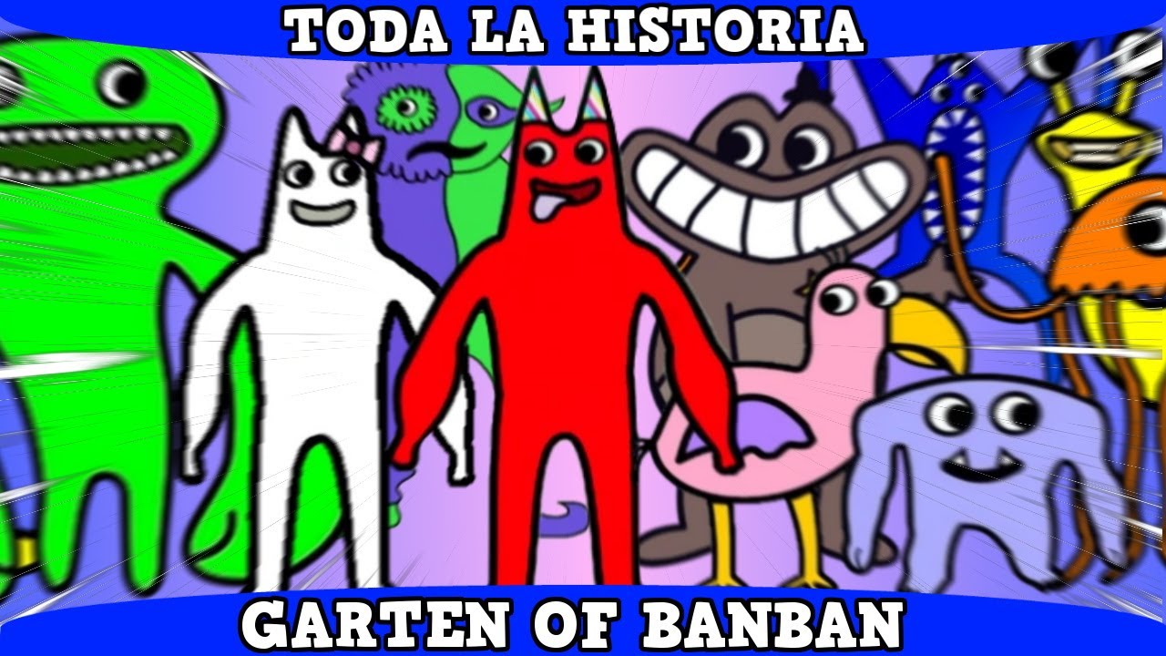 Garten of Banban TODOS LOS CAPITULOS  | Toda la Historia en 10 Minutos