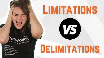 Research Limitations & Delimitations: Simple Explainer + Explainer