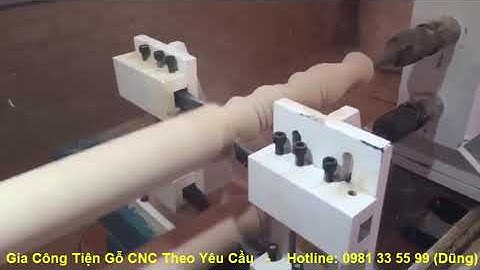 Nhận Gia Công Tiện Gỗ Theo Yêu Cầu Số Lượng Lớn