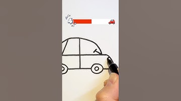 How to Draw a Car Step by Step 🚗 | Easy Car Drawing Tutorial for Kids