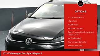 2019 Volkswagen Golf SportWagen Schlossmann Honda City Inventory 9752P
