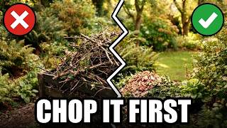 How to Compost Bush Trimmings: Cut, Shred, Mix, Keep Moist
