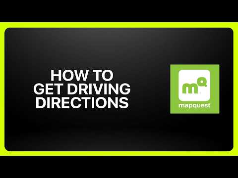How To Get Driving Directions on MapQuest! Tutorial