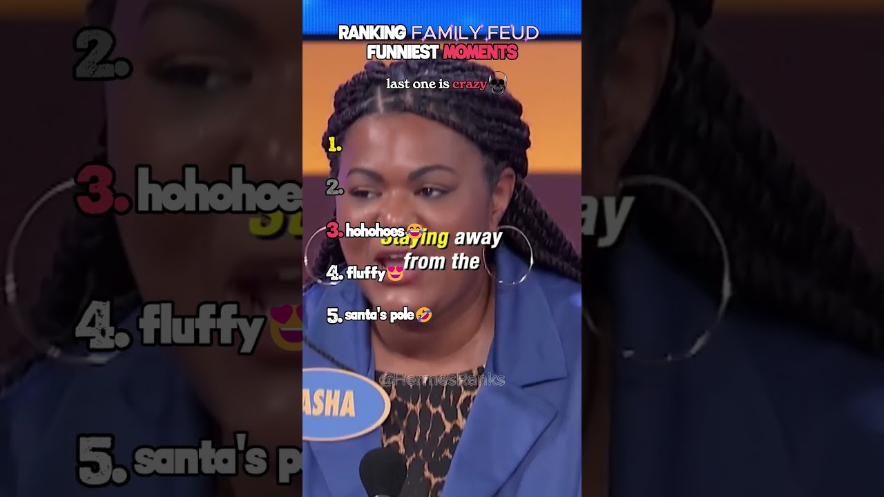 part 5 Ranking Family Feud Funniest Moments #ranking