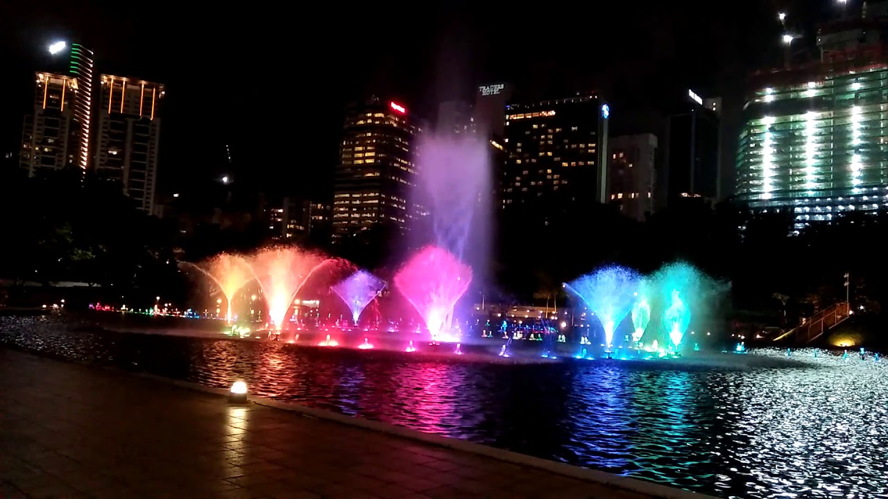 KLCC Musical fountain YouTube