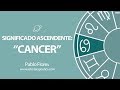 Significado Ascendente Cáncer