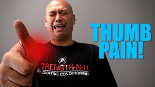 Thumb Pain (De Quervain's Tenosynovitis)