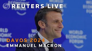 LIVE: France's Emmanuel Macron addresses World Economic Forum in Davos