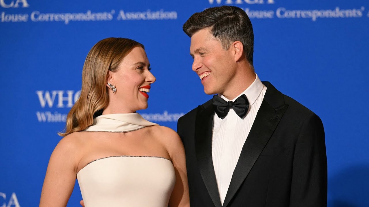 Scarlett Johansson and Colin Jost Share a Date Night at the SNL 50th