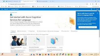 Sentiment Analysis using Azure Language studio