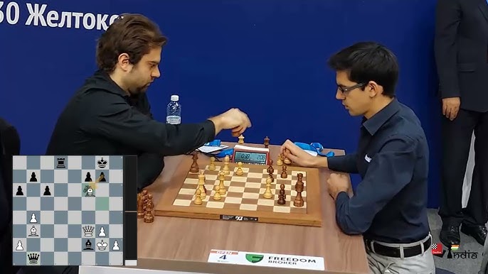 ChessBase India on X: D Gukesh (2732) - Giovanni Vescovi (2606) : 1-0  Gukesh scored a smooth win with the White pieces against the Brazilian GM.  In some ways, this was very