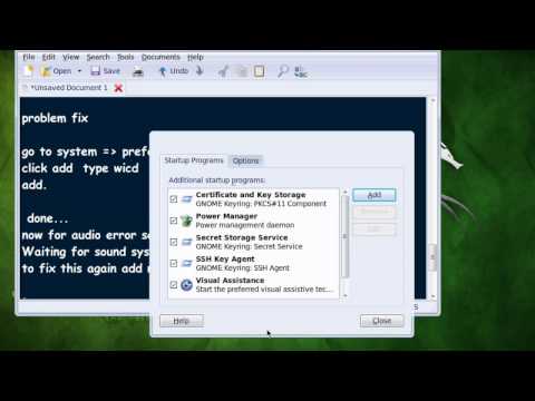 wicd dbus Backtrack5 error & audio error fix.avi