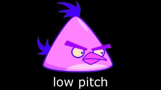 21 Angry Birds Sound Variations