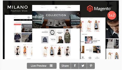 Milano theme - Responsive Magento 2 Theme | RTL supported