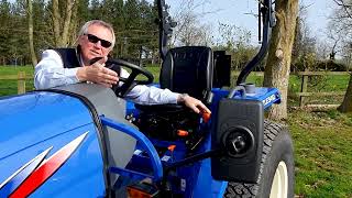 ISEKI TLE3410 Tractor Demonstration