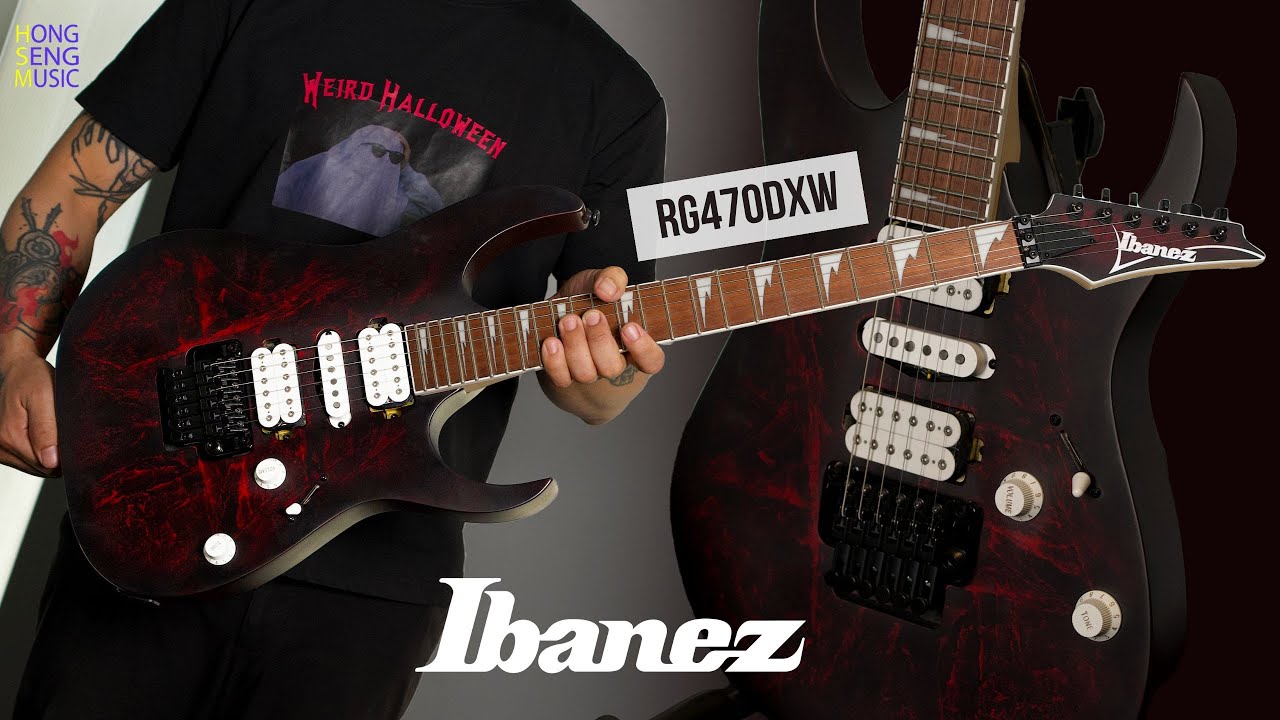 Ibanez RG470DXW-WZM - YouTube