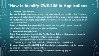 Assignment 2 - CWE 306