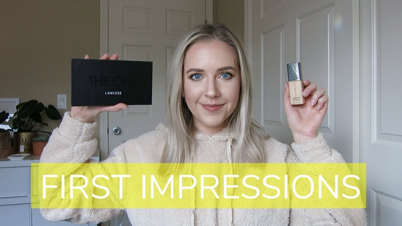 FIRST IMPRESSIONS | Lawless, Cover FX, Tatcha