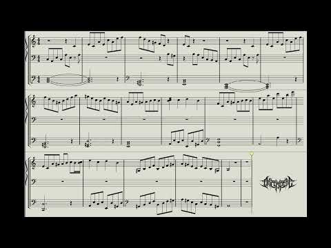 Archspire - Drone Corpse Aviator - Score Music for piano