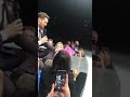 Michael Bublé sings with a Fan at Staples Center “Help Me Make it Through the Night”