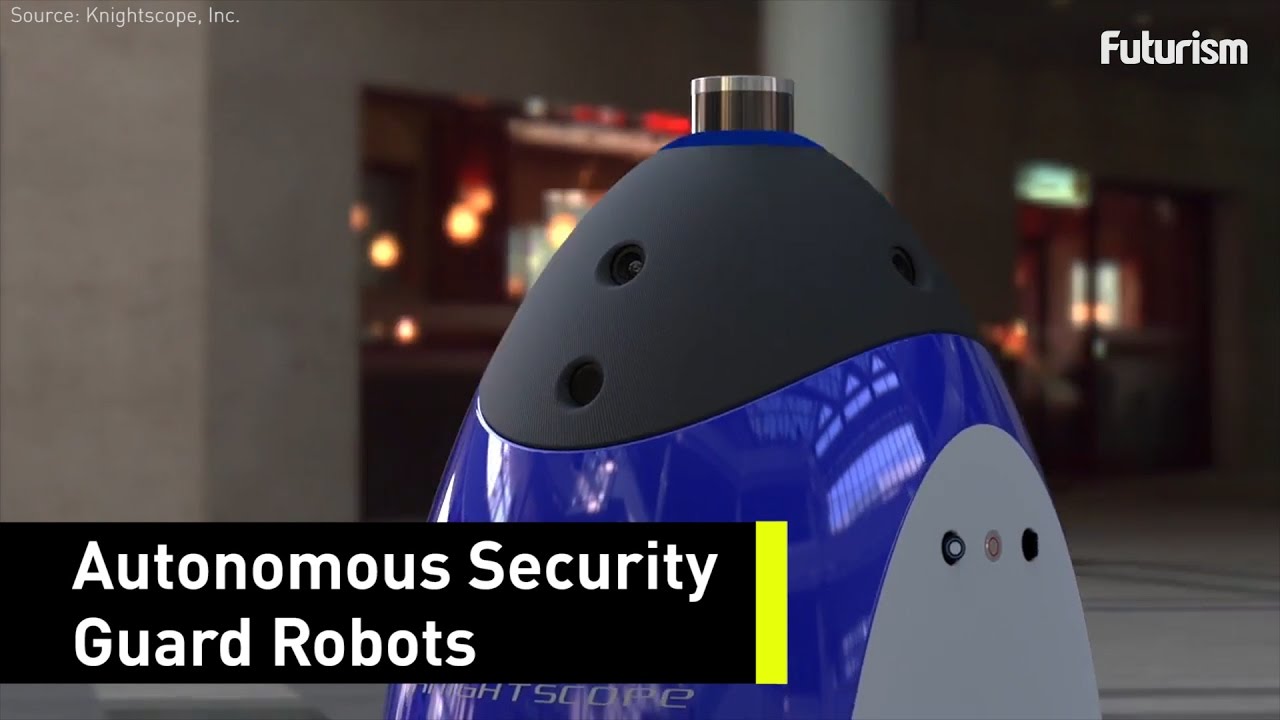 Security Guard Robots Could Cut Crime in Half - YouTube