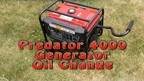 Easy Steps for Predator 4000 Generator Oil Change