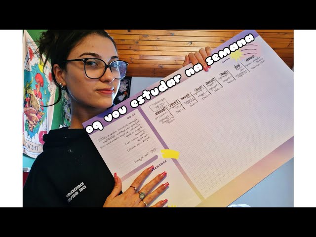 ASMR PLANEJAMENTO✨️🗓