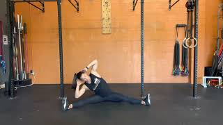 K2 Straddle Side Bend