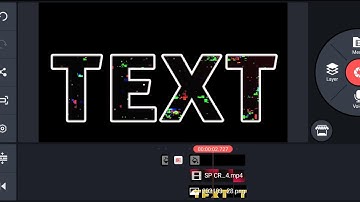 How to Make TEXT Intro on Android with Kinemaster & Pixellab | Glitch Intro