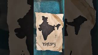 easy history cover page ideas 💡#art #creative #diy @agamyaandaishvi