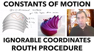 Constant of Motion, Ignorable Coordinate, Routh
