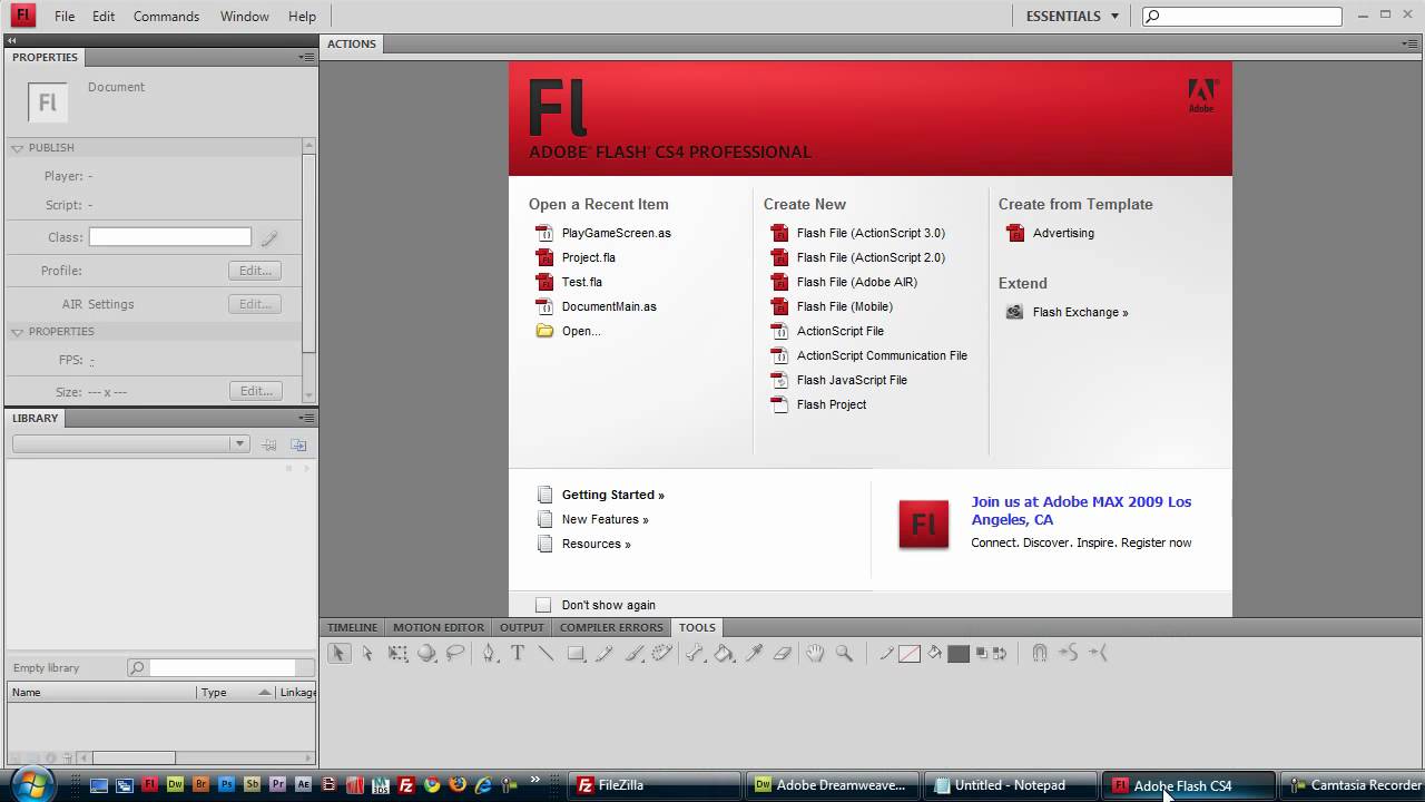 DevNote Tutorial: Intro to Adobe Flash for Beginners - YouTube