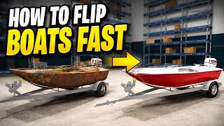 How to FLIP BOATS FAST in FLIP A BOAT Roblox
