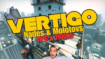 New Vertigo Tips + Molotov & Nade for Ramp Control #counterstrike #cs2utility #cs2nades #cs2smokes