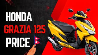 Honda Grazia 125cc Price In Nepal Honda Grazia Price In Nepal