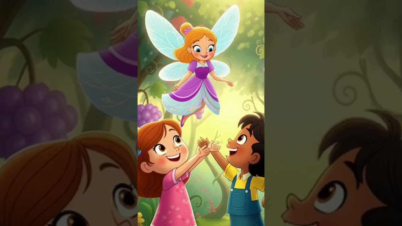 परी और अंगूरों की इच्छाएँ 🍇