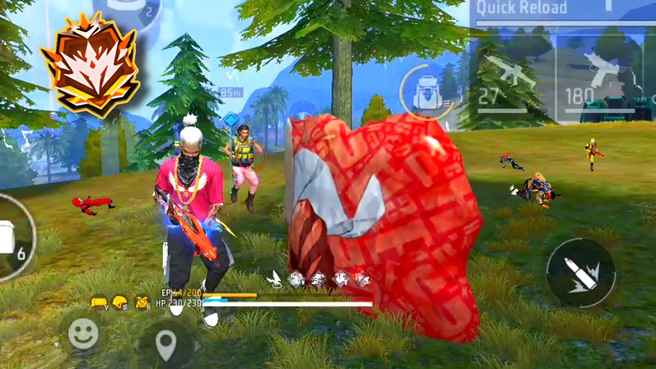 30 KILL 99% HEADSHOT RATE / SOLO VS SQUAD FULL MATCH / GARENA FREE FIRE ...