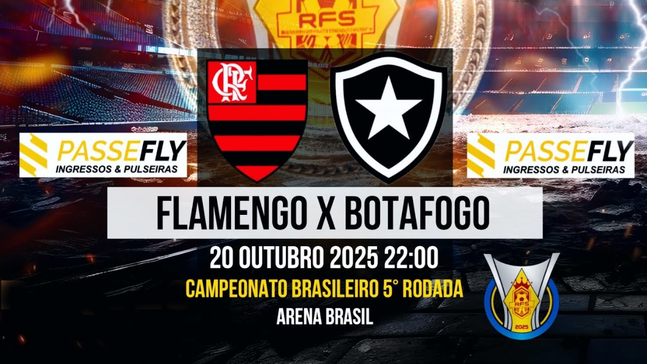5° RODADA - FLAMENGO X BOTAFOGO 