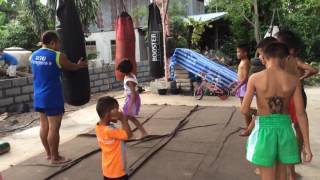 Basic Muay Thai Instruction