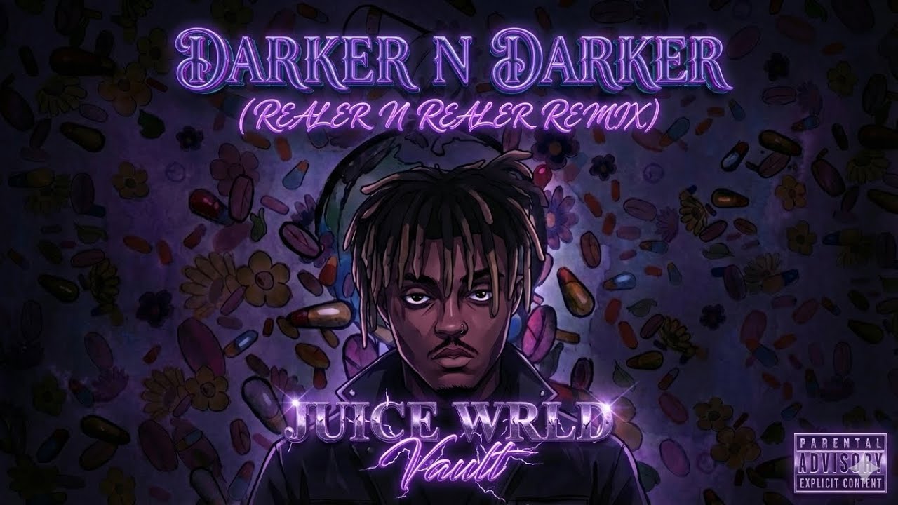Juice WRLD - Darker N Darker (Realer N Realer Remix) (LYRIC VIDEO) (2026 NEW LEAK) [made with Ai]