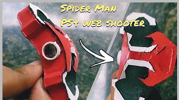 REAL Spider-Man PS4 Web Shooter That SHOOTS || ArseniaN