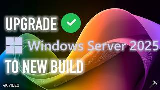 Upgrade Windows Server 2025 using ISO file