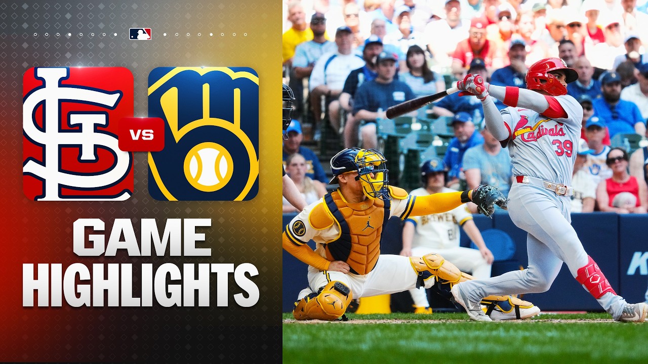 Cardinals vs. Brewers Game Highlights (5/27/26) | MLB Highlights