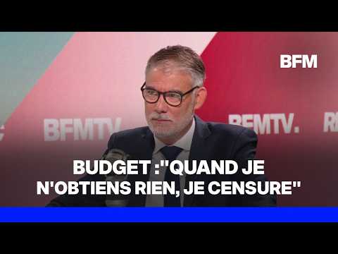 Miniature de la vidéo : Budget: Olivier Faure (PS) menace le gouvernement de censure s'il "n'obtient rien"