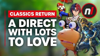 The New Nintendo Direct Packed The Classics | 9.13.2022