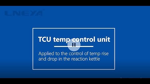 Use cases of cooling and heating temperature control unit TCU