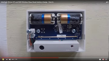 Interlogix Wireless Glassbreak Battery Change